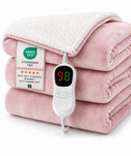 AEPINBH Pure Flannel Heated Blanket — Milky White — product image 1